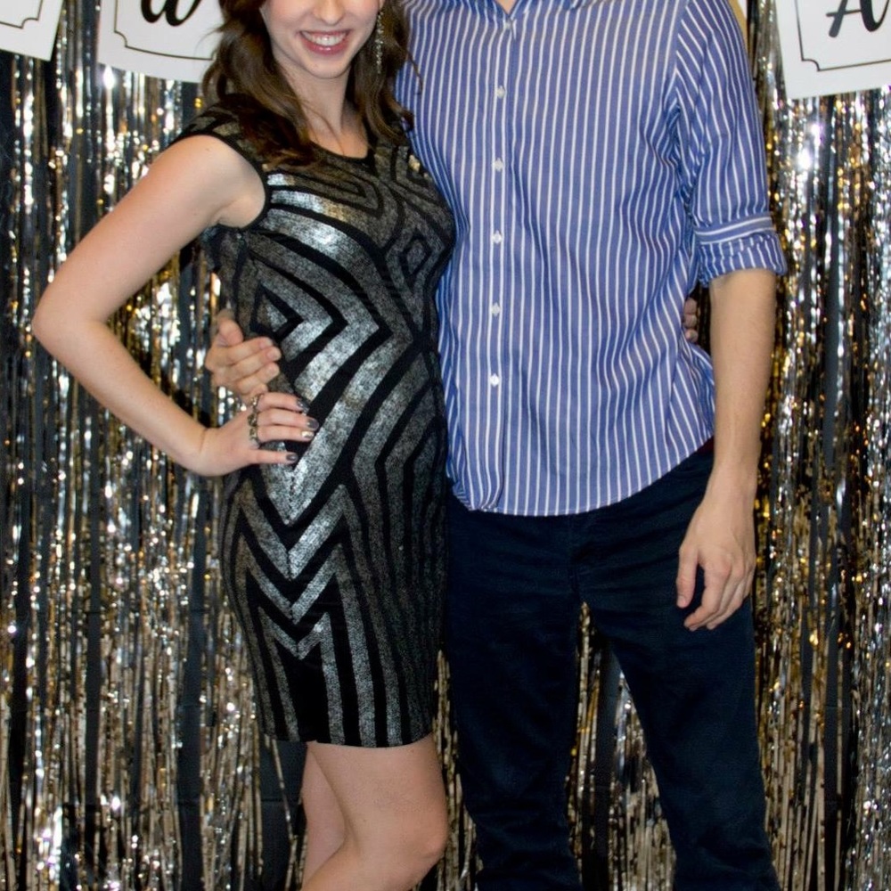 Silver sequin dress - Picture 6 of 7